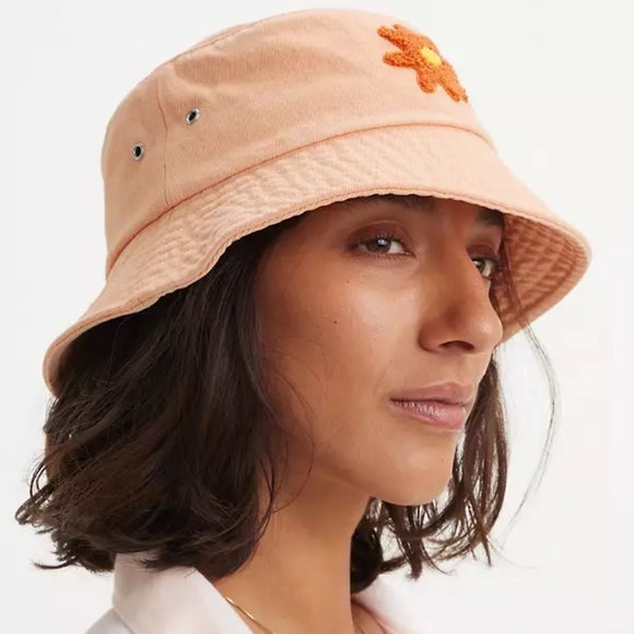 Orange bucket hat Levi’s NWT - Picture 2 of 3